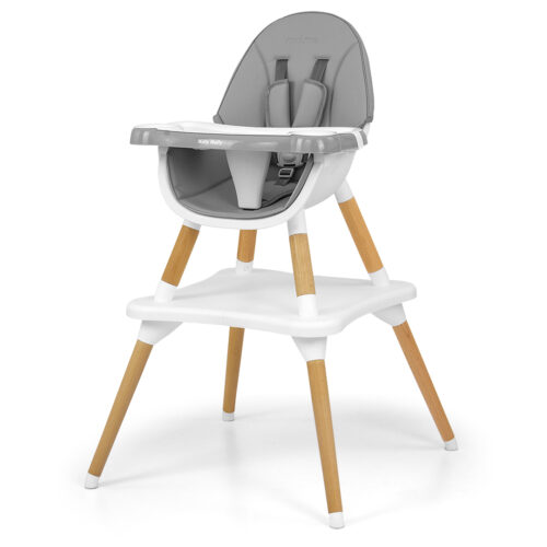 MILLY MALLY jídelní židlička 2v1 Malmo Grey