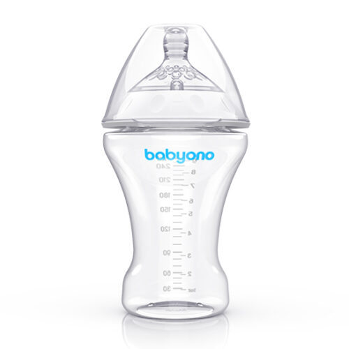 BABY ONO Kojenecká láhev 260 ml NATURAL NURSING