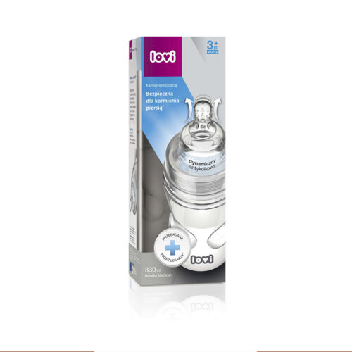 LOVI Medical Kojenecká láhev 330 ml